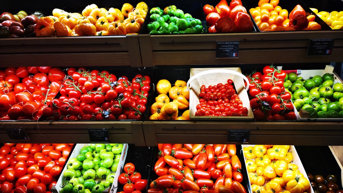 Vine tomatoes
