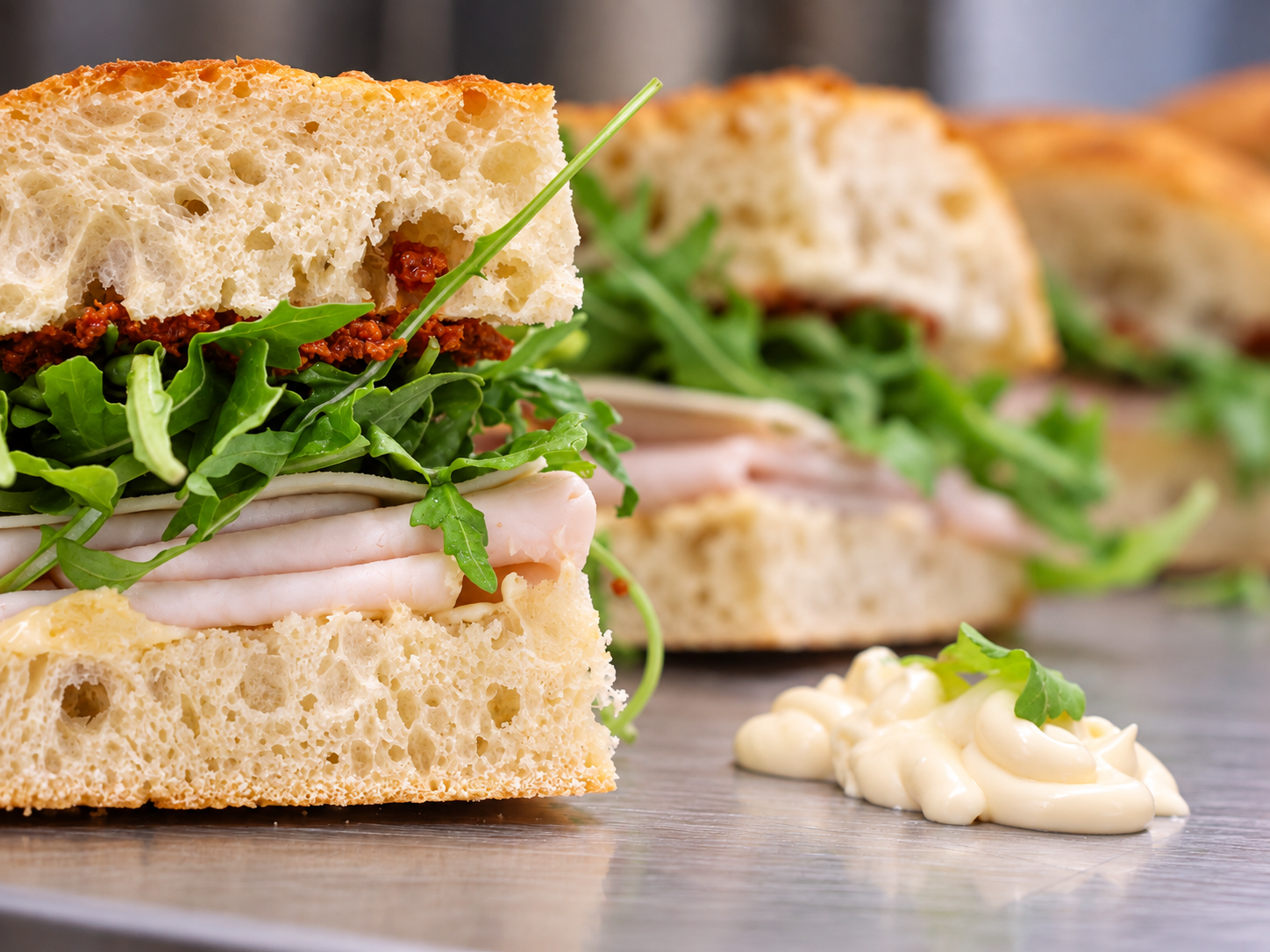 Cold cuts, cheeses, breads and baking from Cristello's bakery and deli